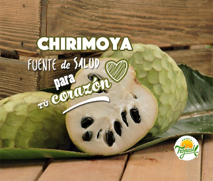 Chirimoya, fuente de salud para el corazón y propiedades cardiovasculares