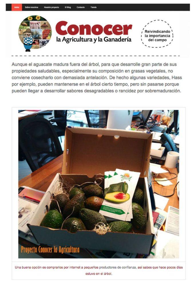 conocer la agricultura